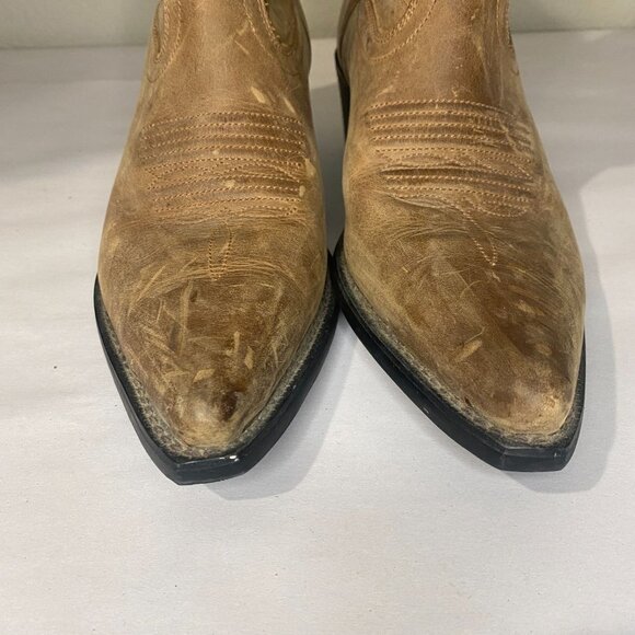 Ariat Leather Boots Heritage Western J Toe Sassy Brown - Picture 4 of 9